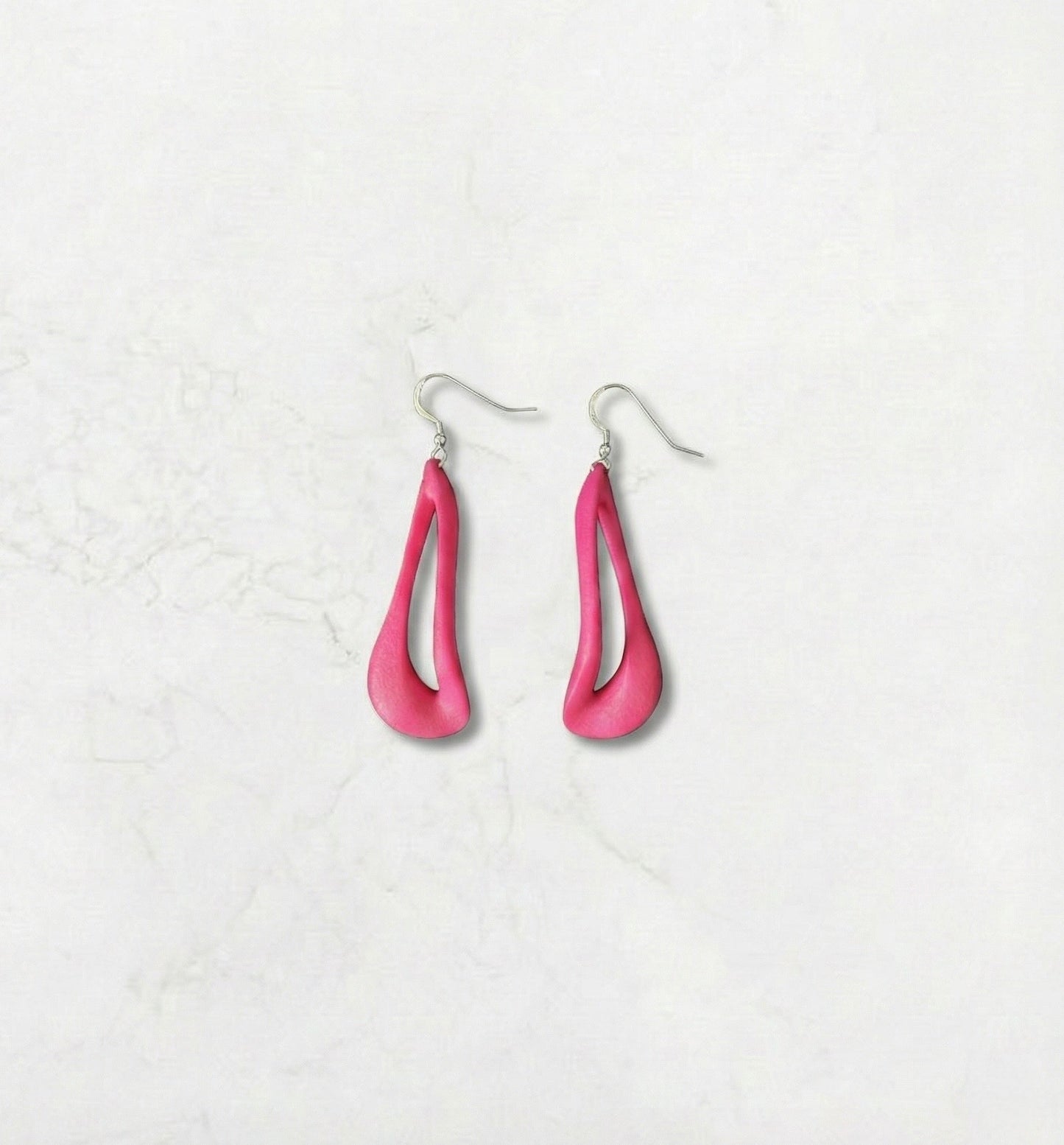 Eloura Earrings Hot Pink