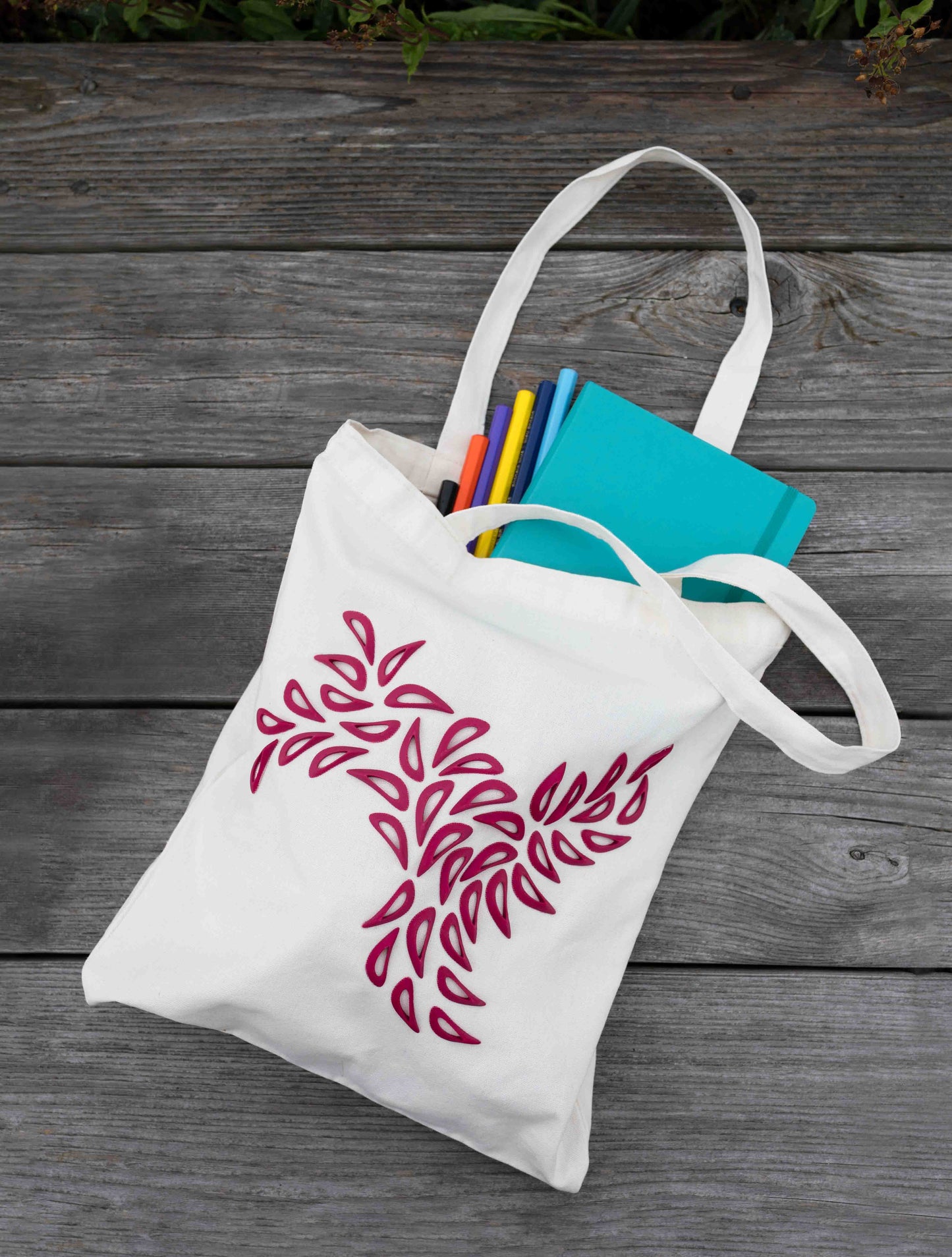Dispersia 3D Relief Tote - Pink