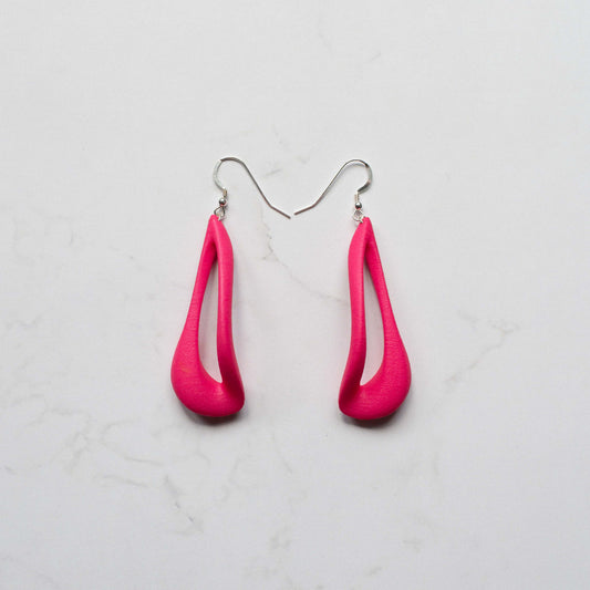 Eloura Earrings Hot Pink
