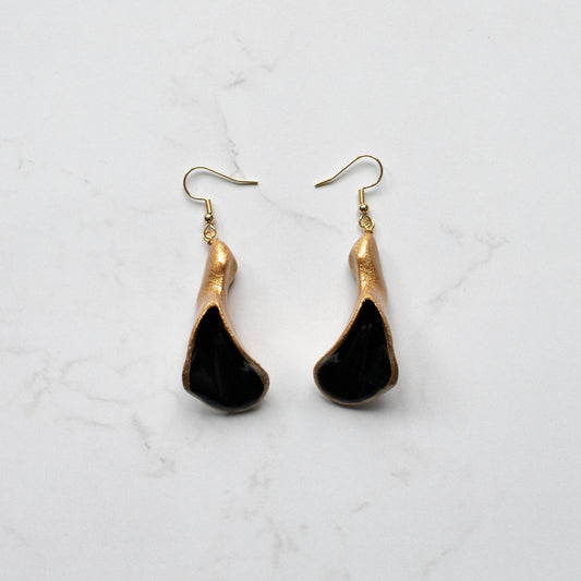 Janicka Earrings Painted (G&B)