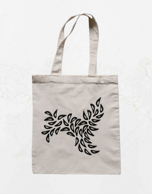 Dispersia 3D Relief Tote - Black
