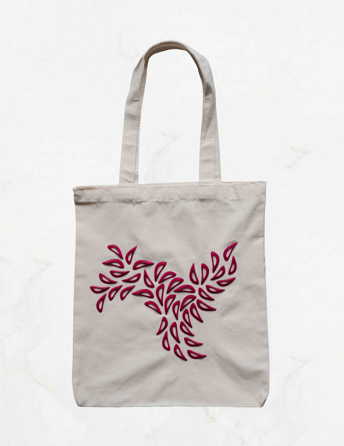 Dispersia 3D Relief Tote - Pink