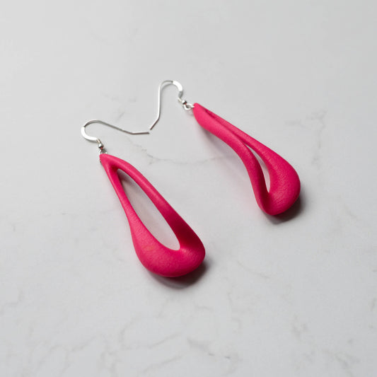Eloura Earrings Hot Pink
