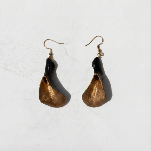 Janicka Earrings Painted (B&G)
