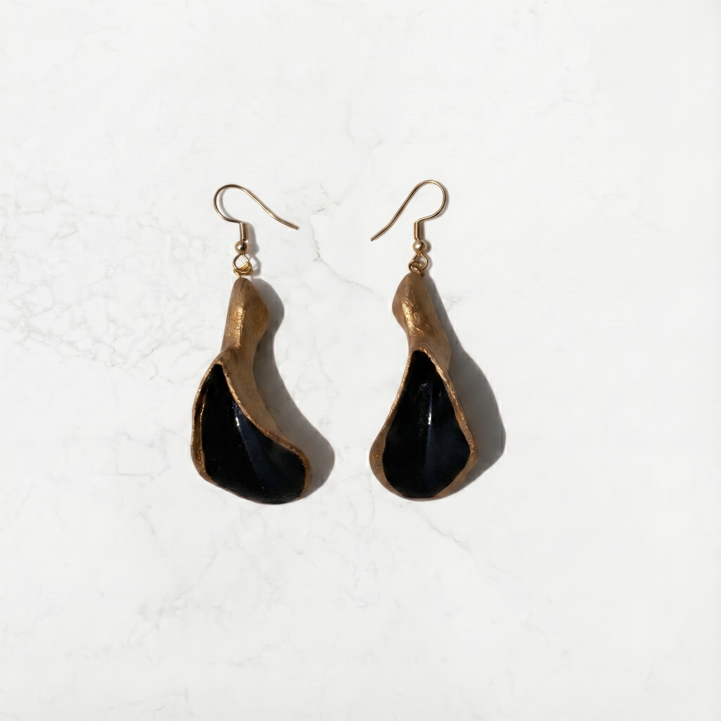 Janicka Earrings Painted (G&B)