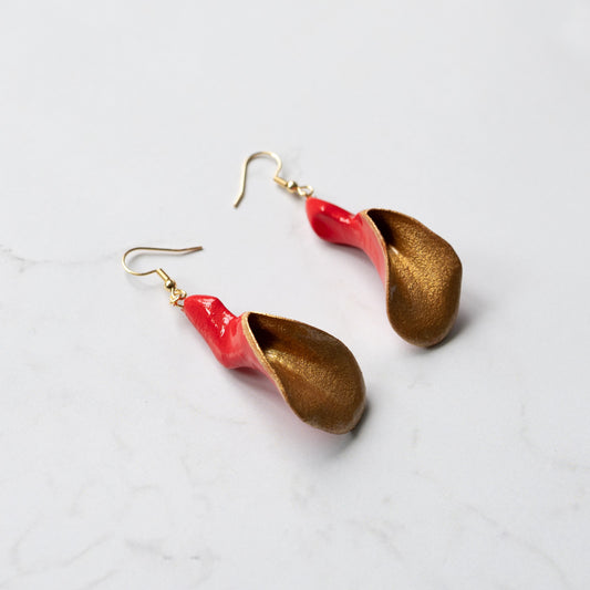 Janicka Earrings Painted (R&G)