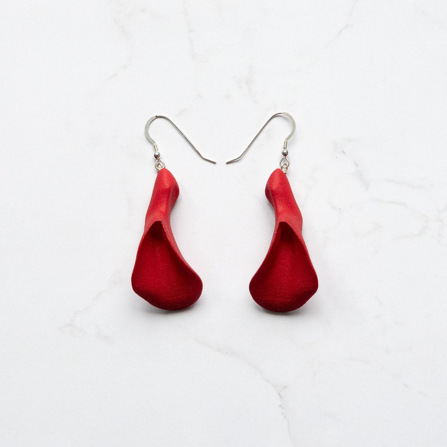 Janicka Earrings Vermilion Red