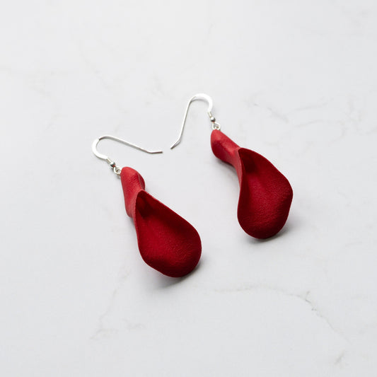 Janicka Earrings Vermilion Red