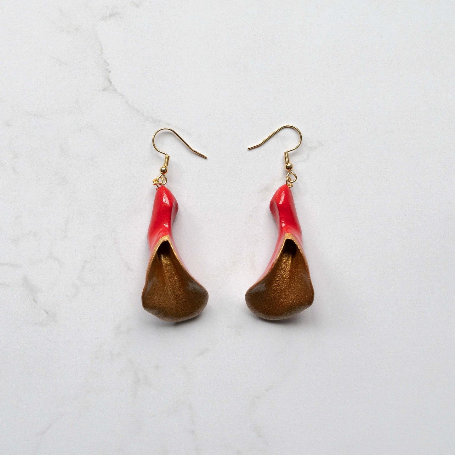 Janicka Earrings Painted (R&G)