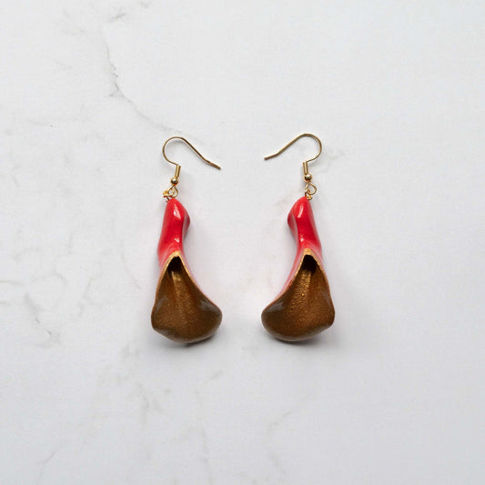 Janicka Earrings Painted (R&G)
