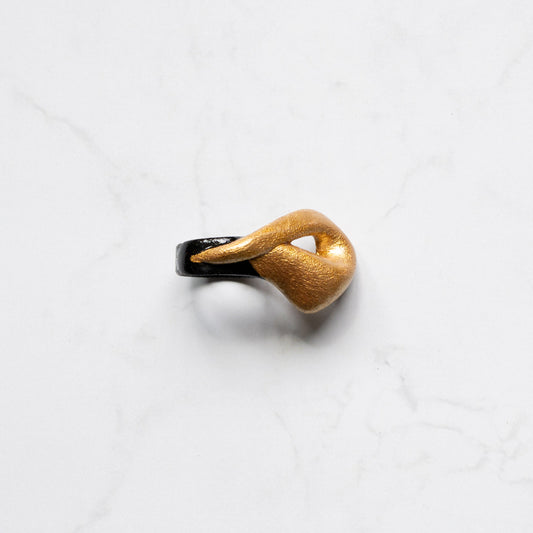 Nava Ring Painted (G&B)