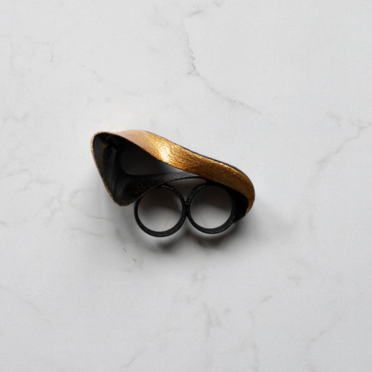 Zaha Ring Painted (G&B)