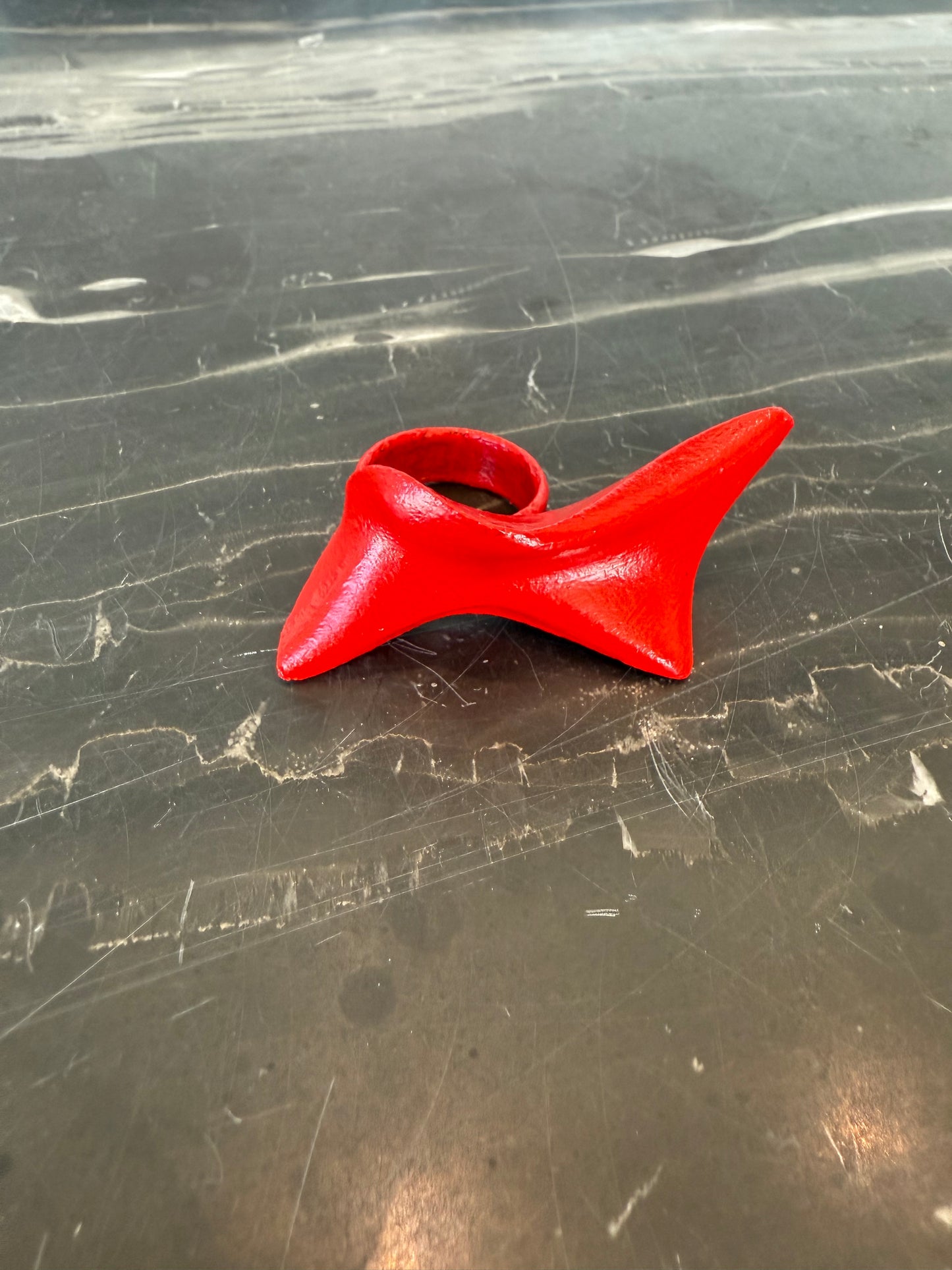 Vetra Ring Painted (Red)