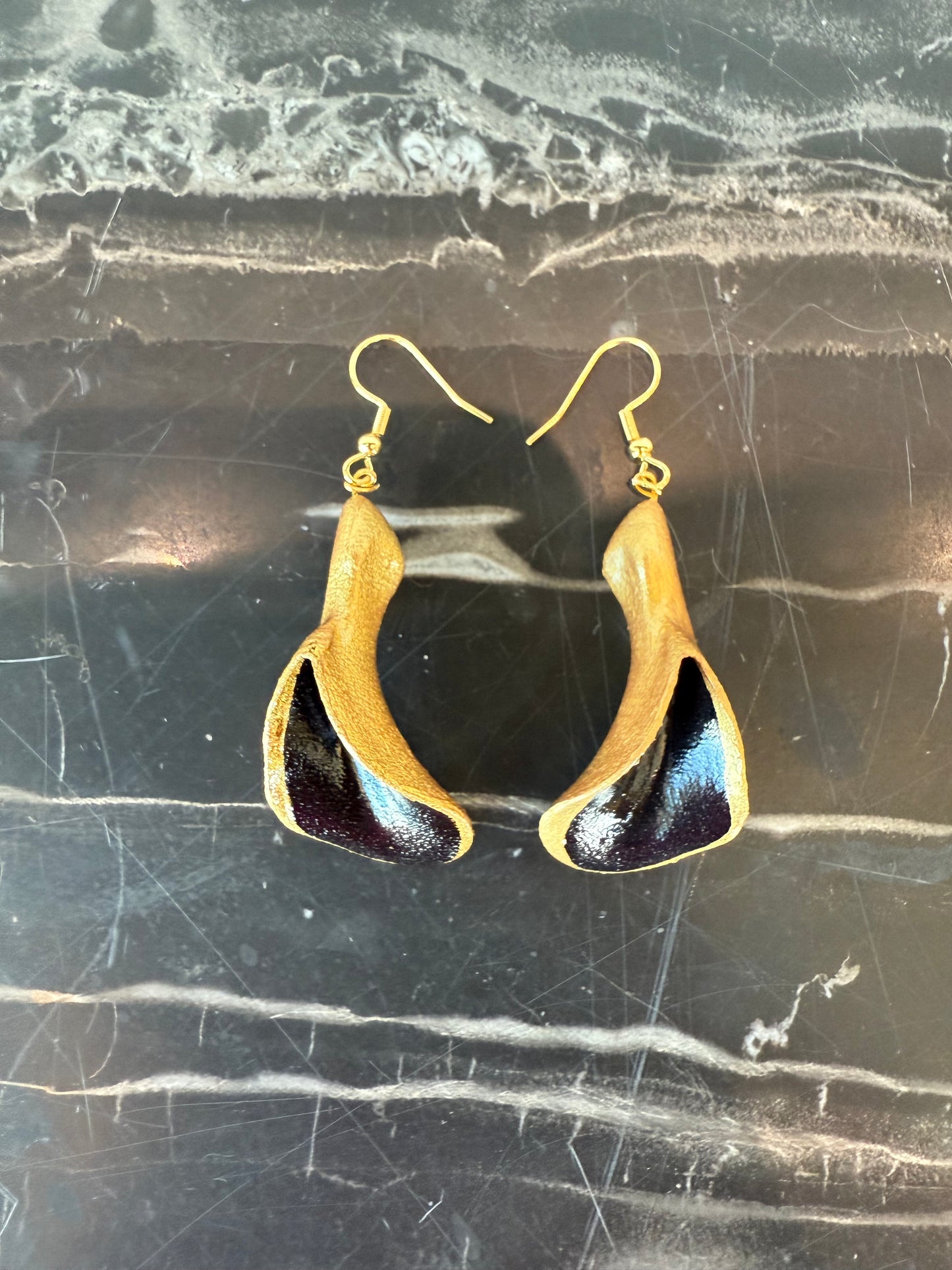 Janicka Earrings Painted (G&B)